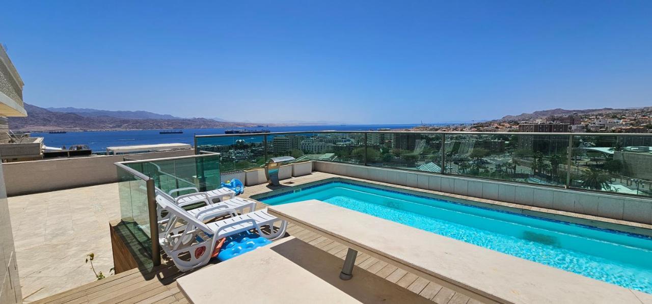 Luxury Exclusive Top Class Apartments Near The Sea With Pool Eilat Exteriör bild